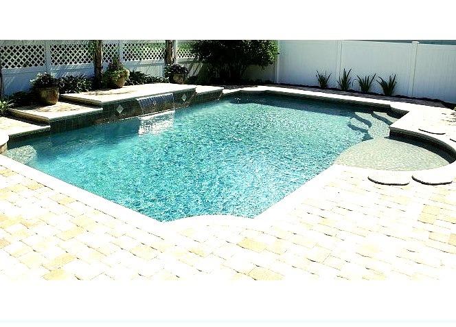 Pool Fountain in Orlando