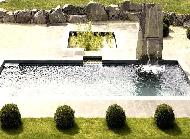 Contemporary Pool - Above Ground