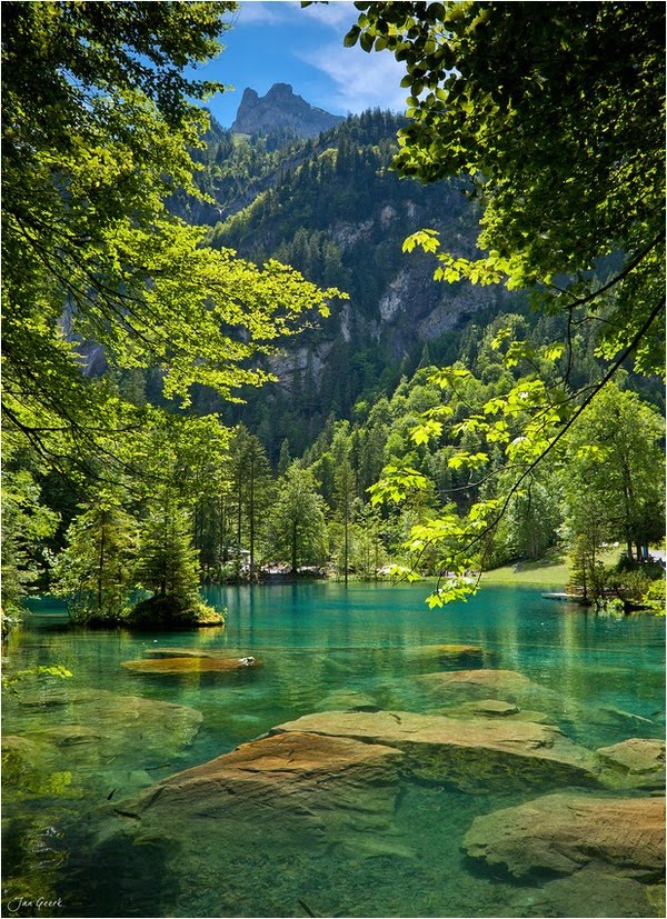 Blue Lake, Kandersteg, Switzerland