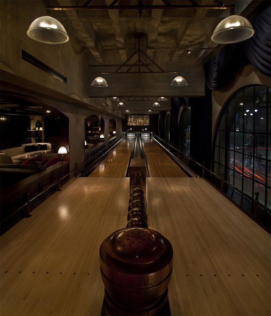 Bowling Alley, Hollywood Roosevelt Hotel