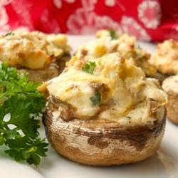 Appetizers And Snacks – Artichoke Stuffed Mushrooms