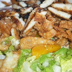 Bbq  Grilling – Grilled Wonton Chicken Salad